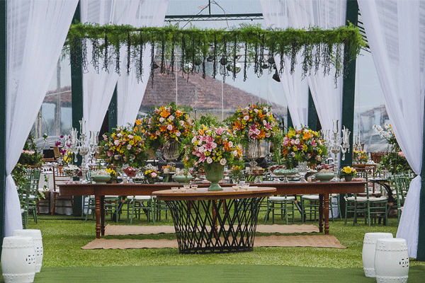 Decoração para casamento em chácaras e campos