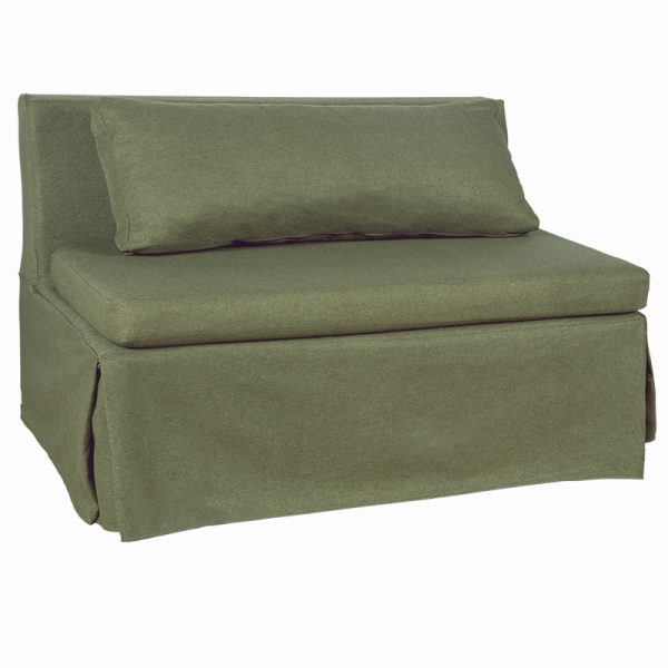 Sofanete Meio Linho Verde