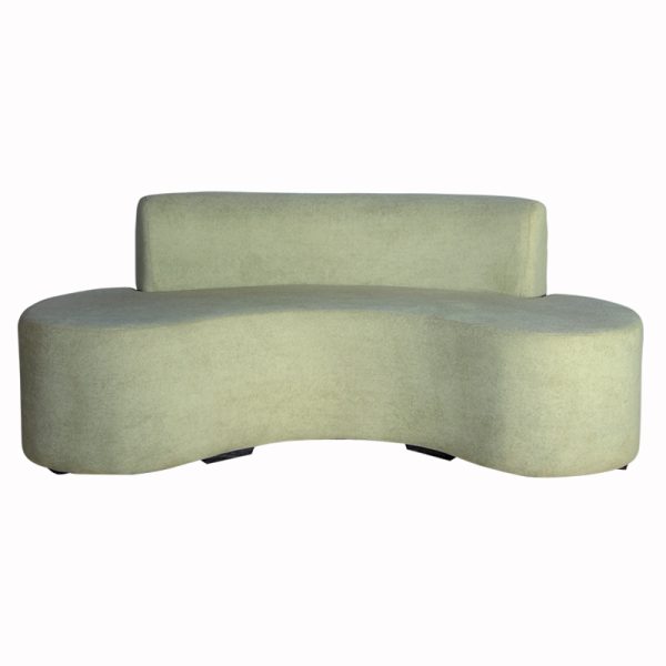 Sofá Orgânico Boucle Verde Menta